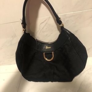 Authentic Black Gucci Purse